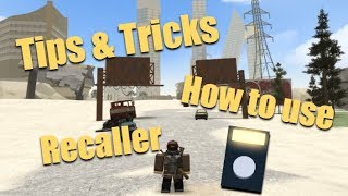 How to use Recaller in Electric State DarkRP Tips and Tricks [upl. by Atillertse856]