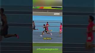 USAIN BOLT LAST OLYMPIC RACE🥺⚡sad last sprinter sprinting running hardwork 100k 100 [upl. by Yarased514]