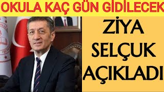 Okula kaç gün gidilecek  Okula kaçıncı sınıflar gidecek  Sınavlar ne zaman 8 mart [upl. by Wojak]