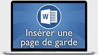 Tutoriel Word 2013  Mettre une page de garde [upl. by Meela]