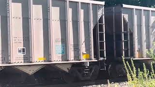 A westbound empty coal in Parkville Missouri on the StJoe Sub [upl. by Odnala]