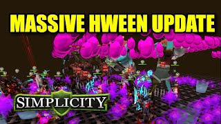 Simplicity RSPS Massive Hween Update Released So Much INSANE Content Showcase amp 150 GA [upl. by Karlise]