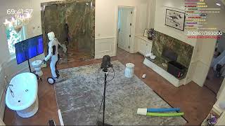 Kai Cenats 24k robot CRASH OUT and DESTROYS TV [upl. by Lara560]