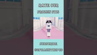 Dress To Impress Frozen Runways dresstoimpress roblox gaming gamer games [upl. by Chill]