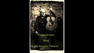 Fields Of Gold  Sting  My Acoustic Version [upl. by Yra854]