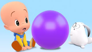 Cuquin’s Purple Ball  Cleo amp Cuquin Educational Videos for Children [upl. by Vetter904]