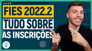 FIES 20222 TUDO SOBRE AS INSCRIÇÕES  Como se inscrever no Fies [upl. by Eileme]