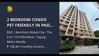 2 BEDROOM CONDO PET FRIENDLY IN PASIG NEAR BGC [upl. by Garnett]