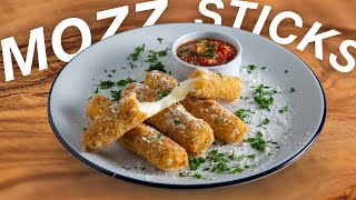 How To Make The Worlds Easiest Mozzarella Sticks [upl. by Elehcin]