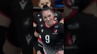 Юлия Герасимова Yulia Gerasymova shorts volleyball dance [upl. by Deutsch671]