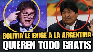 💥BOLIVIA LE EXIGE A LA ARGENTINA QUE VUELVA ATENDER DE MANERA quotGRATUITAquot A LOS CIUDADANOS BOLIVIANOS [upl. by Uda899]