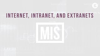 Internet Intranet and Extranets [upl. by Jay59]