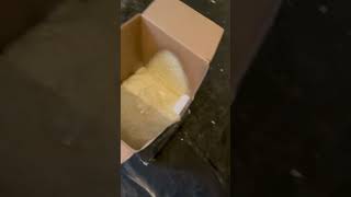 Spraying a huge amount of foam in a box 😱 [upl. by Annohsed]