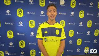 McKinze Gaines  Nashville SC 615 Kit Launch [upl. by Strong]