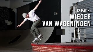 12 Pack Wieger Van Wageningen  TransWorld SKATEboarding [upl. by Enylodnewg643]