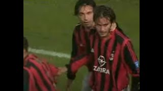 Alberto Gilardino e i goals in rossonero [upl. by Gnet]