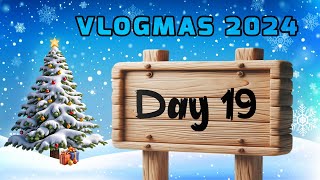 Day 19  Hot Mess  24 Days of Unwrapping  Vlogmas 2024 [upl. by Esalb]