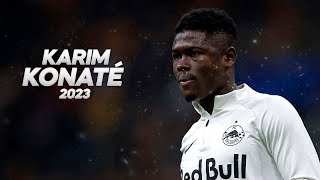 Karim Konaté  The Next Great Striker of the Red Bull Project  2023ᴴᴰ [upl. by Rockwood]