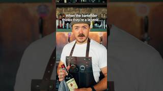 drinks tap water and leaves🧃😐 bartender relatable funny comedy sketch original brother ad [upl. by Rodmann]