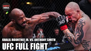 UFC FULL FIGHT Khalil Rountree Jr vs Anthony Smith Dec 9 2023  ESPN MMA [upl. by Teeniv66]