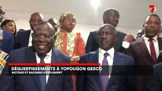 Déguerpissement à Yopougon Gesco  Bictogo et Bacongo saccordent [upl. by Leahcimdivad896]