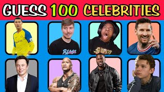 Guess 100 celebrities [upl. by Symon]