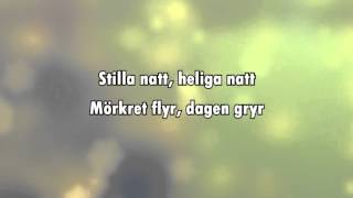 Stilla Natt karaoke  Lyrics [upl. by Chapa745]