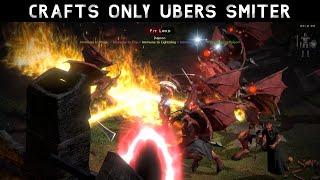 D2R Crafts Only Ubers Paladin Smiter [upl. by Analart]