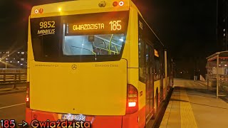 🚍 Mercedes Conecto G LF 9852 Mobilis  linia 185 [upl. by Dmitri]