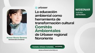 Conferencista de taller quotLa educación ambiental como herramienta de transformación culturalquot [upl. by Donnenfeld422]