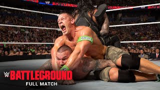 FULL MATCH Roman Reigns vs Randy Orton vs Kane vs John Cena –Title Match WWE Battleground 2014 [upl. by Shandy66]