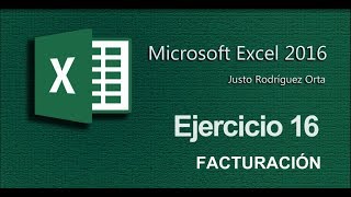 Excel Básico  Ejercicio 16 Facturación [upl. by Wauters]