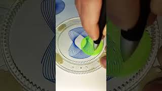 The spirogyra art spirograph trending video [upl. by Marva]