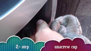 how to inflate tire how to inflate car tire tutorial [upl. by Salomo]