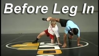 Catching The Leg In  Cary Kolat Wrestling Moves [upl. by Aslin]