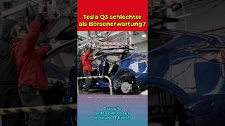 Tesla enttäuscht mit schwachen Zahlen [upl. by Akimahc]