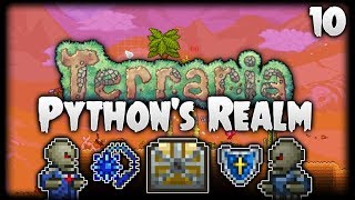 Terraria Lets Play 135  Hellevator amp Dungeon Rampage  Pythons Realm S2  Episode 10 [upl. by Jeritah533]