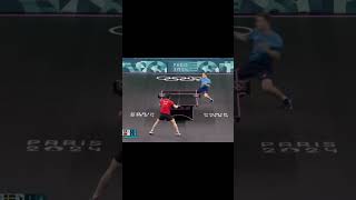 paris2024 Truls Moregard and Fan Zhendong best point tabletennis fanzhendong trulsmoregard [upl. by Gehman225]