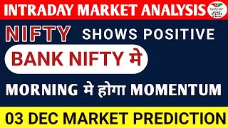 Nifty Prediction  Bank Nifty Prediction for Tomorrow 03DEC  Price Action se Intraday Trade Plan [upl. by Howlond]