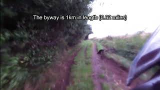 Offley Byway 5 Glebe Farm HE 104 Hertfordshire  Trail Motorcycling in England [upl. by Achilles]