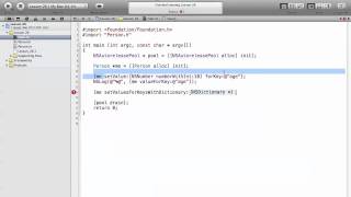 ObjectiveC on the Mac L26  KeyValue Coding [upl. by Sabina164]