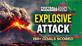 The EXPLOSIVE Attacking 4231 FM24 Tactic  Football Manager 2024 Best Tactics [upl. by Assir]