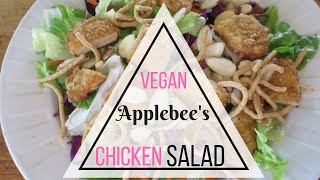 Applebees Oriental Chicken Salad  VEGAN [upl. by Bambi]