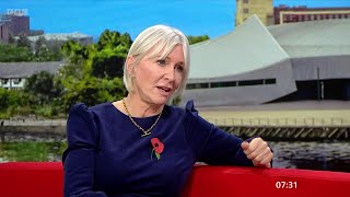 Nadine Dorries On BBC Breakfast 09112023 [upl. by Leeland]