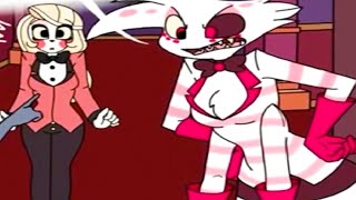 HUSK GETS EMBARRASSED  Hazbin Hotel Comic [upl. by Kalb]