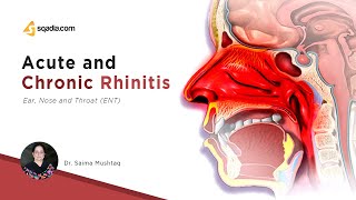 Acute and Chronic Rhinitis  ENT Video  Medical Online Education  VLearning [upl. by Muns585]