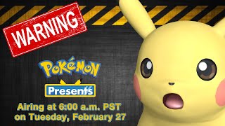 The Pokémon Company Issues STRICT WARNING For Today’s Pokémon Presents Showcase [upl. by Cochran]