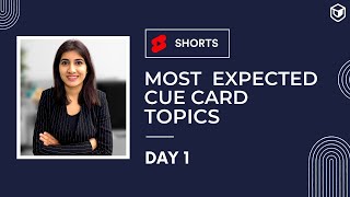 Recently asked CUE CARD topics  Day 1  LeapScholar IELTS 2021  shorts [upl. by Thurston]