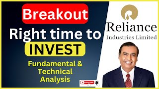 Reliance Industry Long Term Investment On Breakout Analysis [upl. by Inoy]