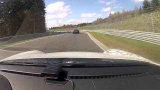 SABINE SCHMITZ VS MY GTR ON THE NURBURGRING [upl. by Luana]